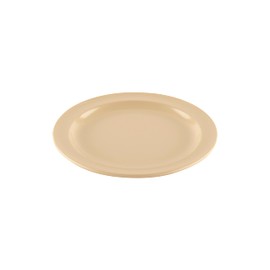 GET DP-507-T-EC Melaimine Round Dessert Plates, 7.25", Tan (Set of 4)