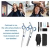 10pcs Hair Cutting Scissors Kit Thinning Trimming Stainless Steel Professional