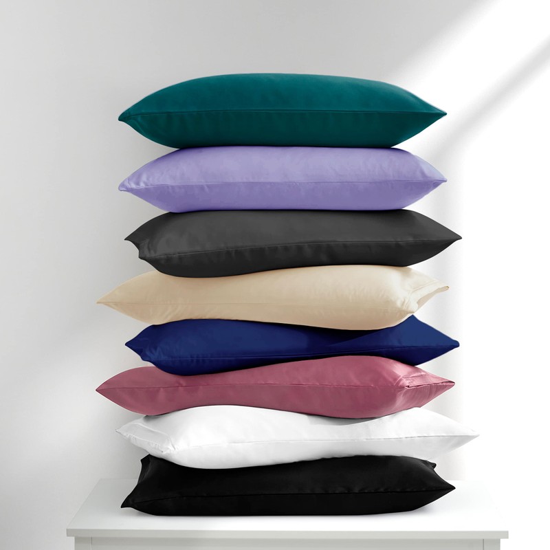 Satin Cushion Cover Bed 50 x 70 cm, Satin Cover