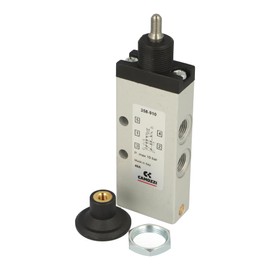 CAMOZZI 358 – 910 Manual Operated Valve 5/2 Way 1/8 Inch Push Pull Knob