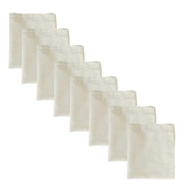 Cheesecloth Bags for Straining,Reusable Cold Brew Coffee Cheese Cloths Strainer,Large Nut Milk Tea Juice Bag,100% Natural Cotton Fine Mesh Filter Bags (Small, 8 Pack)