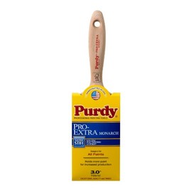 Purdy 144234730 Pro-Extra Monarch - Pincel de pintura de borde plano, 3 pulgadas