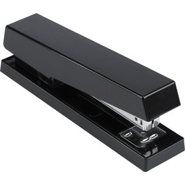 1InTheOffice Office Stapler, Heavy Duty Desk Stapler, Black, 20 Sheets Capacity,"2 Pack"