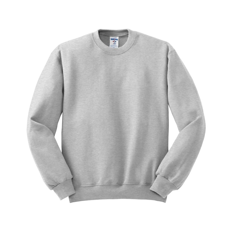 JERZEES - Crewneck Sweatshirt. 562M, MEDIUM, Birch