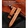 REZERO Leather Watch Bands for Men, Quick Release Watch Straps,