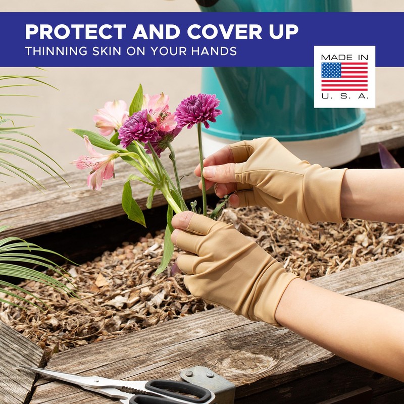 iM Sports Skin Guards Light Skin Tone Fingerless Gloves –