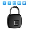 P30 Smart Keyless USB Rechargeable Lock Biometric Fingerprint Padlock Anti