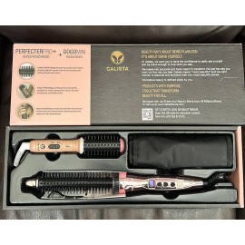 Calista Perfecter Pro Heated Round Brush with GoGo Mini Tool .75 New