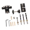 Dowel Jig Quick Precise Positioning Hole Drill Locator Aluminum Alloy