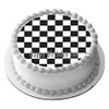 Chess Board - Edible Cake Topper - 10" round