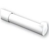 John Sterling Adjustable Closet Rod 18" To 30" White 1-1/4" Dia.