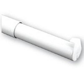 John Sterling Adjustable Closet Rod 18" To 30" White 1-1/4" Dia.