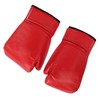 1Pair Adult Unisex Training Boxing Gloves Free Fight Sanda Muay