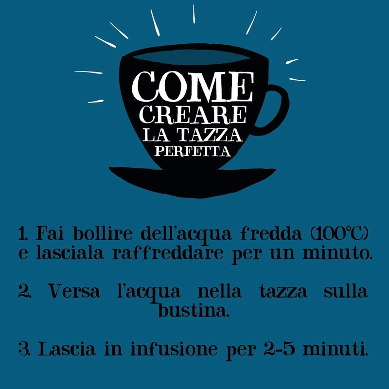 CUPPER Snore & Peace Infuso Camomilla, Melissa e Lavanda, Tisana