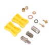 Bike Brake Hose Connector Aluminum Alloy Hydraulic Brake Hose Straight