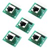 CEMYDEYO Pack of 5 RJ45 Connector Breakout Board 8 Pin