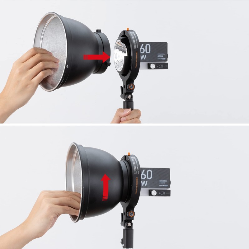 ZHIYUN Adapter A for G60 Video Light from Bowens Mount