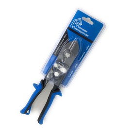 Foghorn Construction Sheet Metal Crimper - 5 Jaw Crimping Pliers for 24-28 Gauge Metal Pipe - Gutter, HVAC, Vent, & Stove Work - Professional Sheet Metal Tools