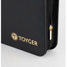 TOYGER Card Album [Store and View Your Card Collection] (Loader Size 4Pocket Black)