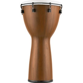 Meinl Percussion Djembe Hand Drum Circle Instrument with Synthetic Shell and Head, Alpine Series — NOT Made in China — Easy Tuning, 2-Year Warranty (ADJ12-BW)