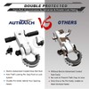 AUTMATCH Shackle Hitch Receiver 2 Inch - 3/4" D Ring