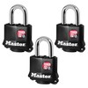 Master Lock 106045 311TRIHCMX Candado Laminado para Exterior, 40 Mm,