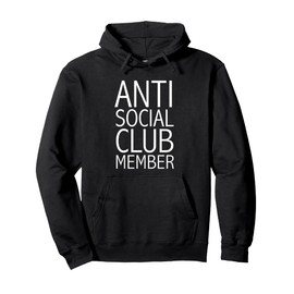 Anti Social Club Member Pullover Hoodie