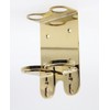 WALL MOUNT 300ml DOUBLE DISPENSER GOLD CHROME HOLDER ideal for