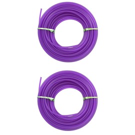 Set of 2 15m Reels of Heavy Duty Nylon Cord for Brushcutter/Trimmer