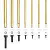 HobbyPark Hex Driver Set Hex Allen Screwdriver Kit Titanium 0.9mm/1.27mm/1.3mm/1.5mm/2.0mm/2.5mm/3.0mm