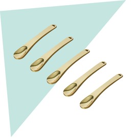 FRCOLOR 3sets Face Mask Spoon Mini Makeup Spoon Metal Spatula Perfect for Skincare Applications 5pcs*3