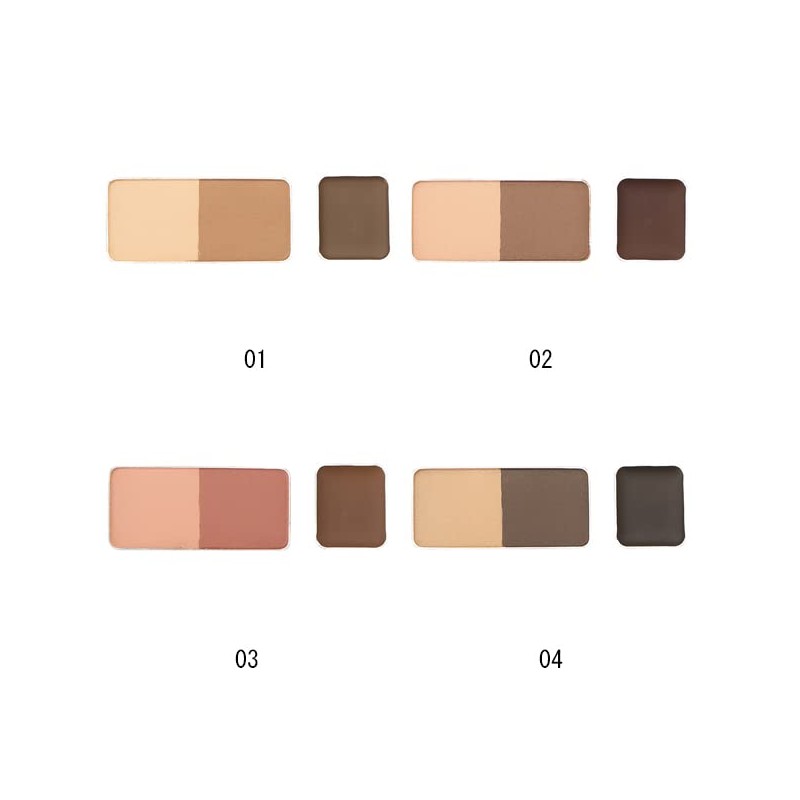 Coffret Doll Eyebrow Keeper, 02 Refill, Brown