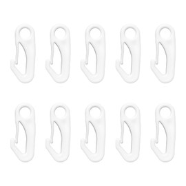 10 Pieces Flagpole Clip, Flagpole Holder, Garden Flag Clip, Flagpole Hook, Flagpole Kit