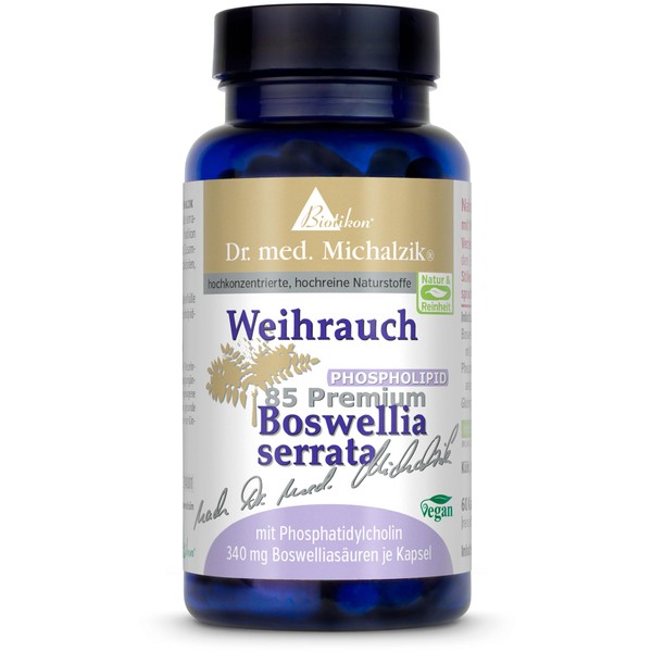 Weihrauch Boswellia Serrata 100% BS 85 Phosphol IPiD nach Dr. med. Micah Lzik