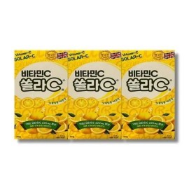 Goryeo Eundan [Seller Herb Food] Korea Eundan Solar C Vitamin C Lemon Flavor 80 tablets 3 boxes / [셀러허브 식품] 고려은단 쏠라C 비타민C 레몬맛 80정 3박스