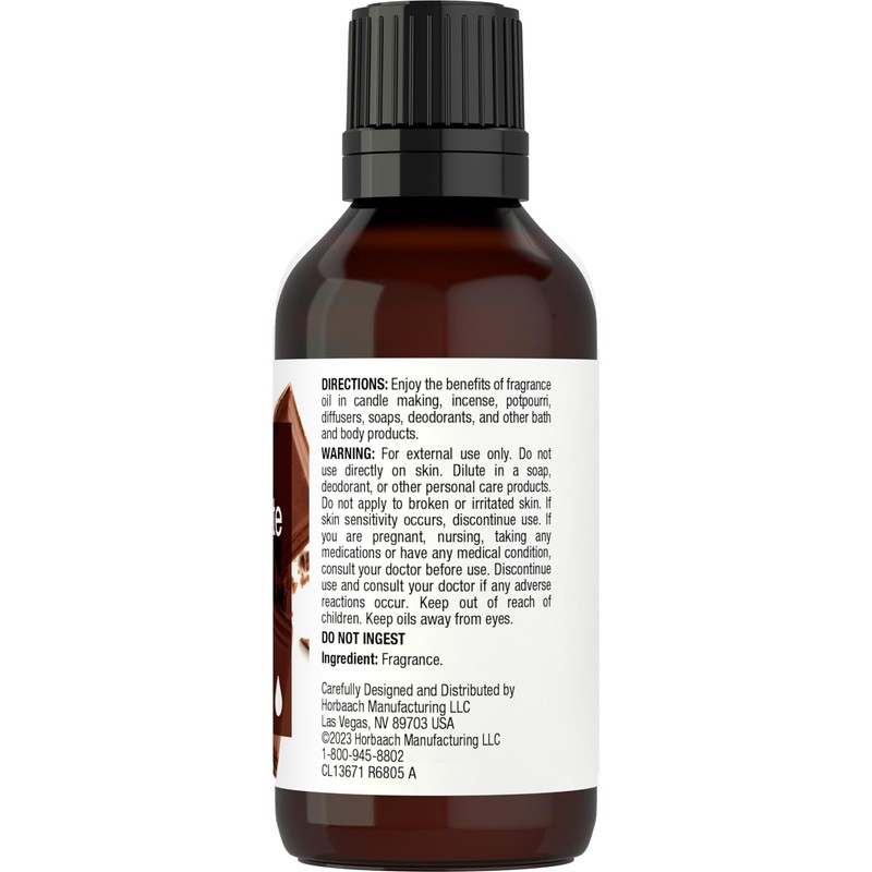 Horbäach Chocolate Fragrance Oil | 1 fl oz (30ml) |