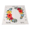 Baby Monthly Milestone Blanket Innovative Decorative Garland Pattern Newborn Photography