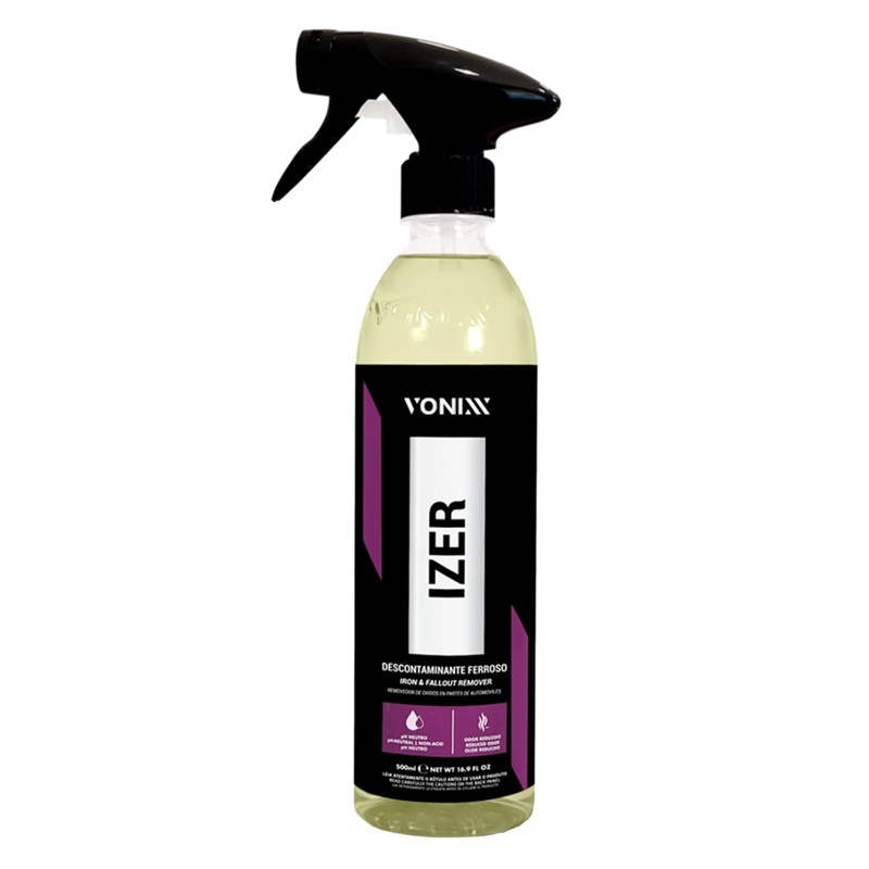 Vonixx Izer Iron Remover Spray | pH-Neutral, Non-Acidic Formula |