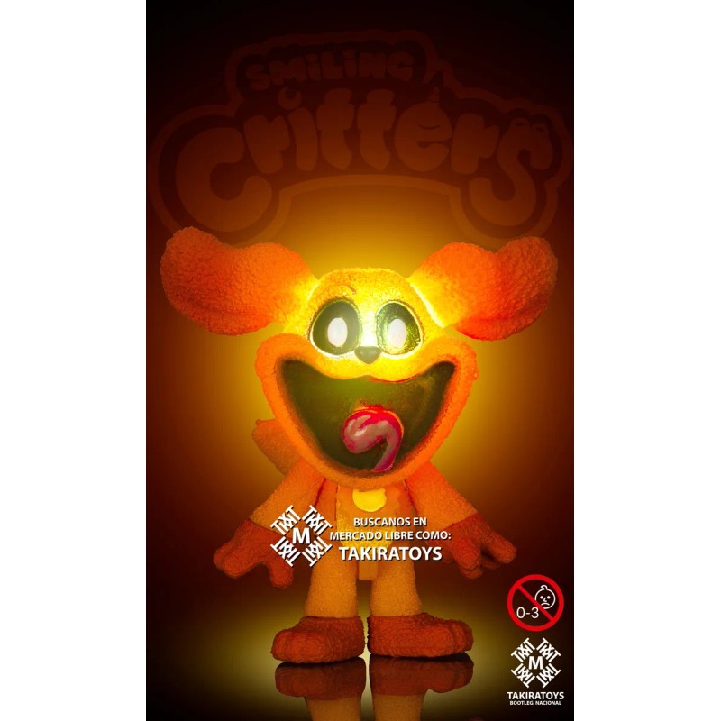 Smiling Critters Cat Nap Animales Sonrientes Juguete C/luz