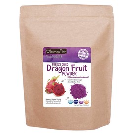Wilderness Poets Freeze Dried Dragon Fruit Powder - Pink Pitahaya (32 Ounce)