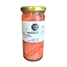 Jengibre de sushi encurtido, japonés rosa Gari Sushi jengibre 240 gr