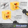 Magnetic Screwdriver Tools Set with Storage Case, Construction Tools, Slotted Phillips