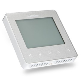 Heatmiser NeoStat V2 Programmable Wired Thermostat UFH Systems Use With NeoHub (Platinum Silver)