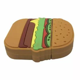 Digital Energy World Powerful USB Flash Drive 16GB  Rubber Cheeze Burger~Unique!