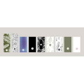 Hairaco Foil Board 5x11 inch, Acrylic Balayage Board for Hairstylist Cactus Succulent Collection