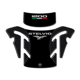 labelbike - Motorcycle Tank Pad 3D Sticker Tank Protector Compatible with Moto Guzzi Stelvio from 2012