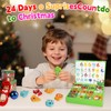 Advent Calendar 2025 Kids,Wooden Alphabet Animal Puzzles for Toddlers,52 Pcs