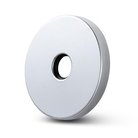 OFFO Shower Arm Flange 9.0cm in Outer Diameter Replacement Escutcheon Shower Arm Flange Suitable for Most Brands Shower Head Arms Chrome