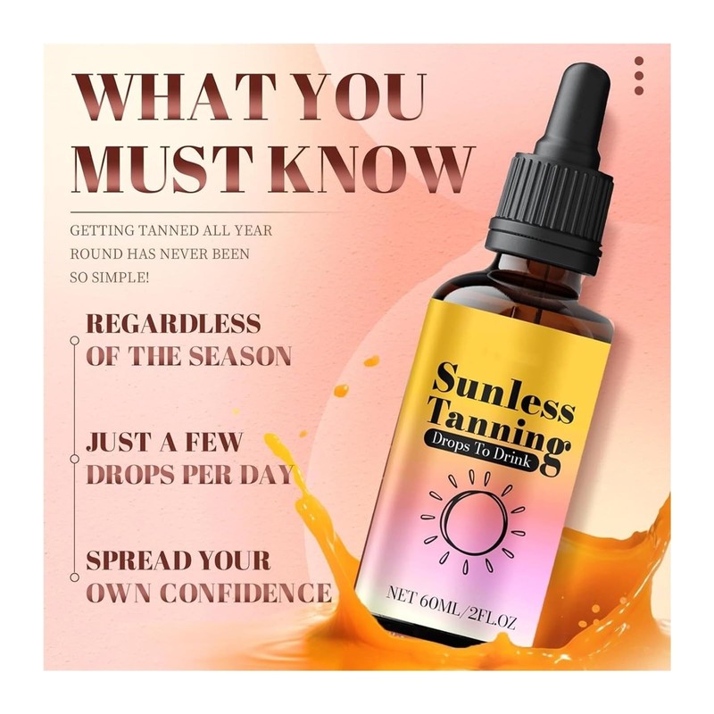 Tanning Drops Tanning Drops To Drink For Body(1PCS)
