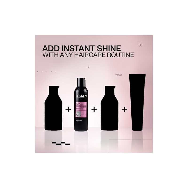 REDKEN- Tratamiento Acidic Color Gloss|Tratamiento activador de brillo intenso y